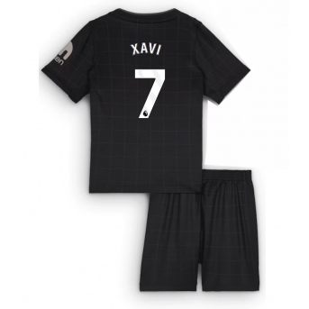 Billige Fotballdrakt Tottenham Hotspur Xavi Simons #7 Replika Bortedraktsett Barn 2025-26 Kortermet (med bukser)